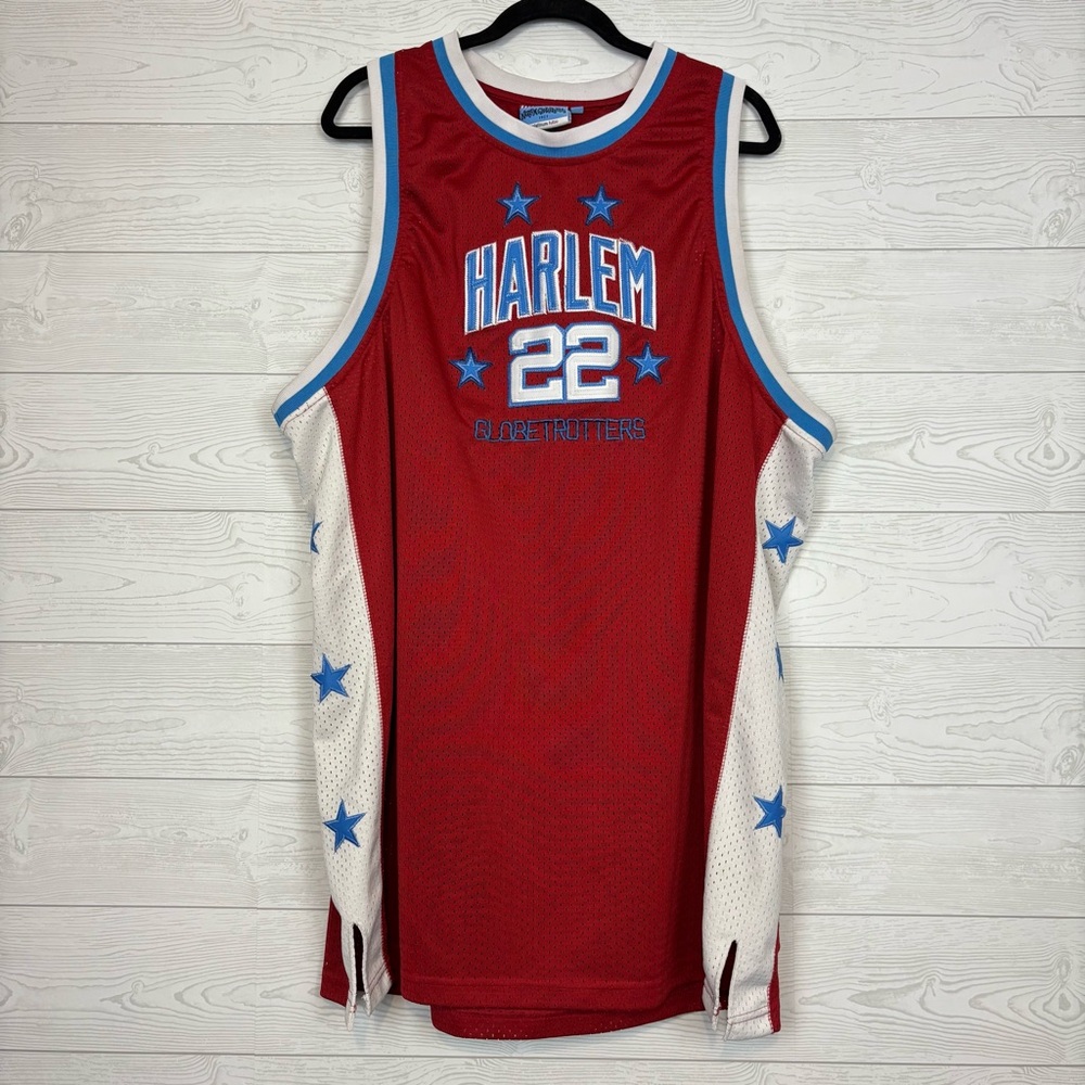 FUBU Red and Blue Harlem 22 Jersey